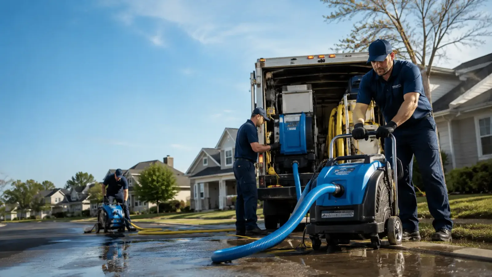 Flood Damage Cleanup in Chappell Hill, TX